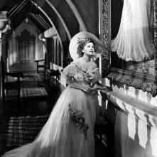 Joan Fontaine in una scena di Rebecca, la prima moglie