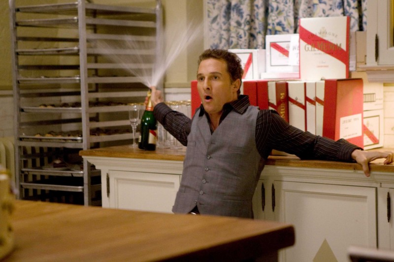 Matthew McConaughey in un'immagine del film La rivolta delle ex