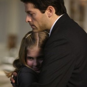 Misha Collins in un momento dell'episodio The Rapture di Supernatural