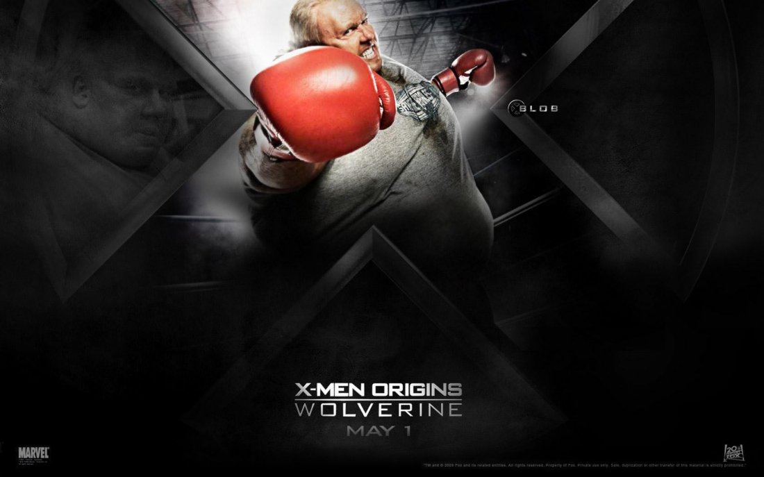 Un Wallaper Del Film X Men Le Origini Wolverine Con Kevin Durand Interprete Di Blob 114290