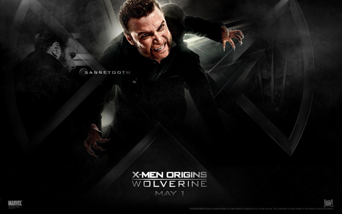 Un Wallaper Del Film X Men Le Origini Wolverine Con Liev Schreiber Interprete Di Sabretooth 114296