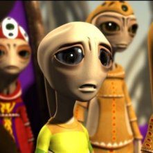 Una scena del film Battaglia per la Terra 3D