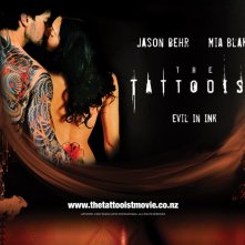 Mia Blake e Jason Behr in un wallpaper di 'The Tattooist'
