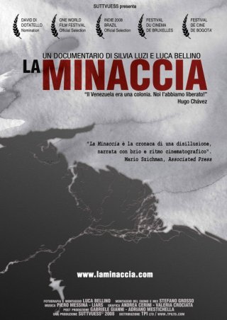 Poster del documentario La minaccia 