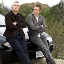 Adam Arkin insieme a  Damian Lewis nell'episodio 'Mirror Ball' della serie Life.