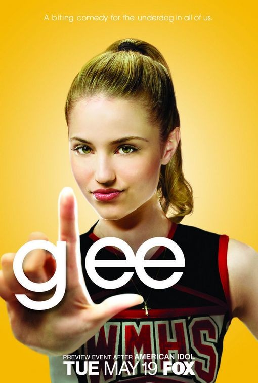 Character Poster Di Glee Sul Personaggio Interpretato Da Dianna Agron 114725