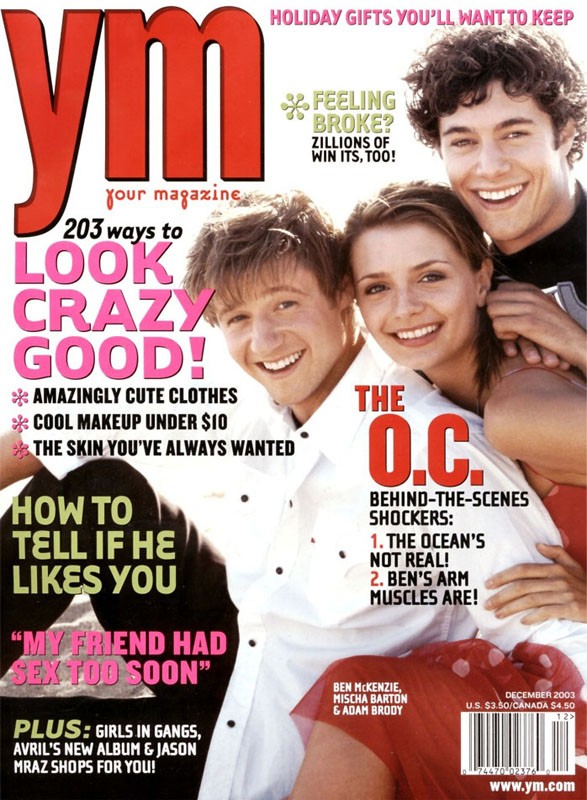 Il Cast Principale Di The O C Su Your Magazine Del 2003 115008
