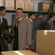 Massimo Ghini in una scena della fiction Enrico Mattei - L'uomo che guardava al futuro