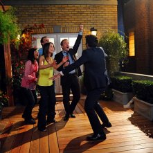 Una scena dell'episodio The Leap di How I Met Your Mother