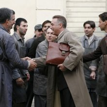 Una scena della fiction Enrico Mattei - L'uomo che guardava al futuro