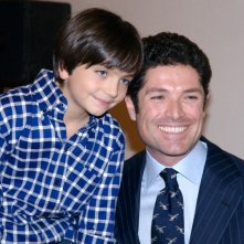 Gianluca Grecchi al gala della Società Italiana Fibrosi Cistica insieme a Matteo Marzotto