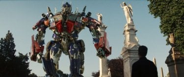 La prima immagine di di Optimus Prime nel film Transformers - La vendetta del caduto