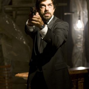 Pierfrancesco Favino in un'immagine del film Angeli e Demoni