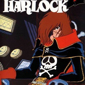 La locandina di Capitan Harlock