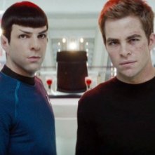 Zachary Quinto E Chris Pine Sul Set Del Film Star Trek 2009 115510