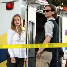 A.J. Cook e Matthew Gray Gubler in un momento dell'episodio 'Dubbio' della serie tv Criminal Minds