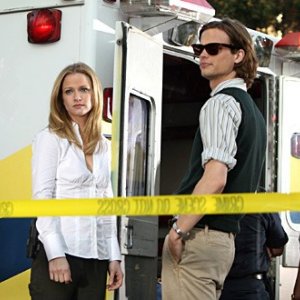 A.J. Cook e Matthew Gray Gubler in un momento dell'episodio 'Dubbio' della serie tv Criminal Minds