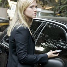 A.J. Cook in una scena dell'episodio ' L'uomo Nero ' della serie Criminal Minds