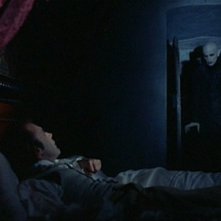 Klaus Kinski con Bruno Ganz in una scena di Nosferatu, principe della notte