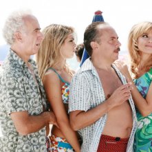 Nicola Pistoia, Desy Luccini, Maurizio Casagrande e Valentina D'Agostino in una scena della serie TV Piper