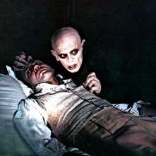 Bruno Ganz con Klaus Kinski in Nosferatu, principe della notte