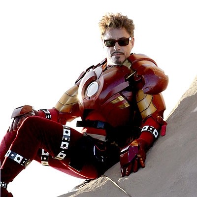 Robert Doney Jr Indossa La Tuta Di Iron Man Durante La Lavorazione Di Iron Man 2 115995