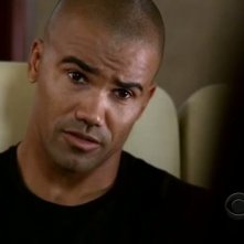 Shemar Moore nell'episodio 'Il conforto della morte' della serie tv Criminal Minds
