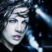 Un wallpaper di Kate Beckinsale in 'Underworld: Evolution'