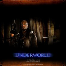 Un wallpaper di Kevin Grevioux nella parte di Raze nel film 'Underworld'
