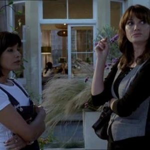 Una scena della serie tv Amanti