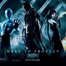 Wallpaper di Hellboy e i suoi compagni nel film 'Hellboy'