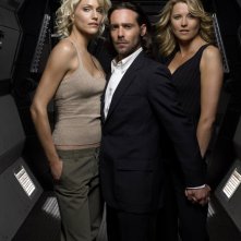 Tricia Helfer, Lucy Lawless e James Callis per la terza stagione di 'Battlestar Galactica'