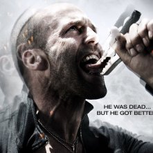 Un wallpaper con Jason Statham per Crank 2: High Voltage