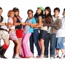 Una foto promozionale del cast de Il mondo di Patty