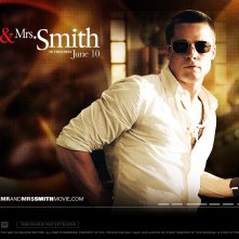 Wallpaper: Brad Pitt nel film Mr. and Mrs. Smith