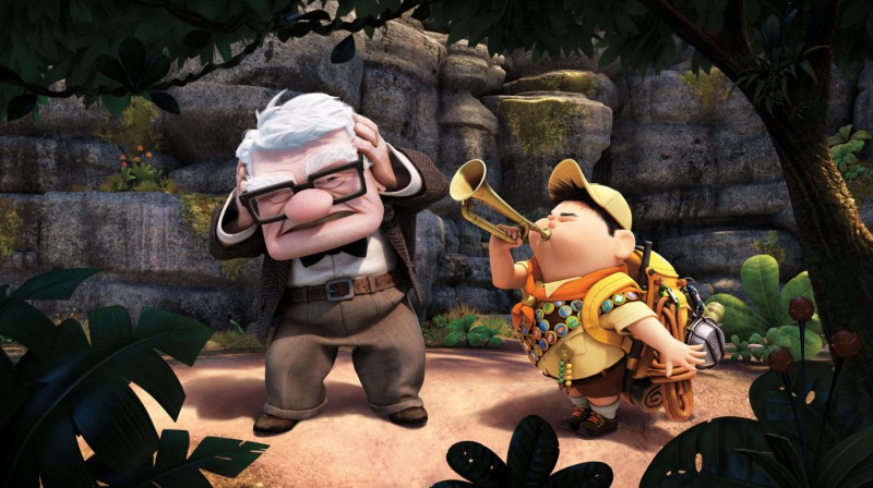 I Due Irresistibili Protagonisti Di Up Il Film D Animazione Targato Pixar 116456