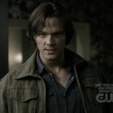 Jared Padalecki in una scena dell'episodio When the Levee Breaks di Supernatural