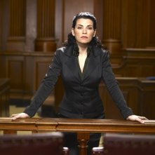 Julianna Margulies in una foto promozionale della serie Canterbury's Law