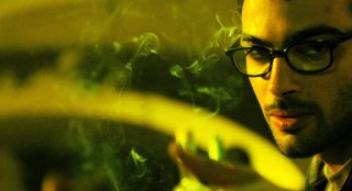 Primo Reggiani in una scena del film Polvere