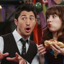 Rich Ceraulo e Demi Lovato nell'episodio Fast Friends di Sonny tra le stelle