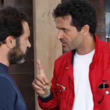 Salvatore Lazzaro in una scena della fiction L'isola dei segreti