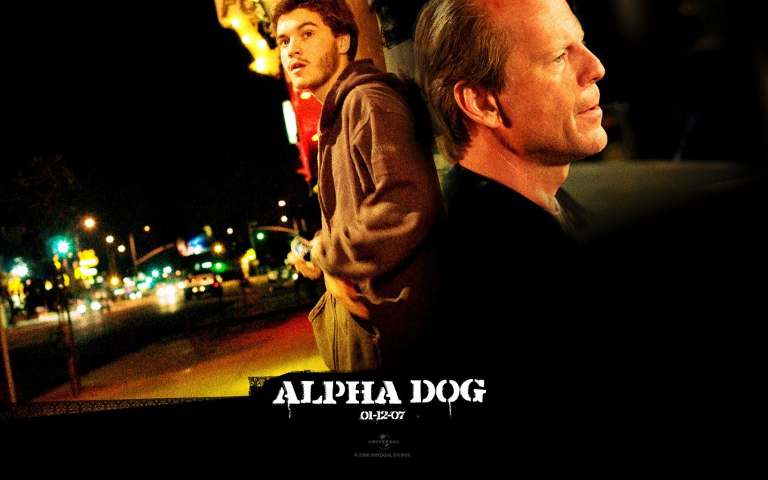 Un Wallpaper Di Emile Hirsch E Bruce Willis Del Film Alpha Dog 116448