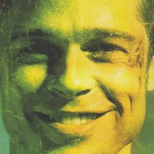 Un wallpaper di Tyler Durden interpretato da Brad Pitt nel film Fight club