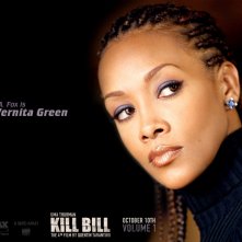 Un wallpaper di Vivica A. Fox che interpreta Vernita Green nel film 'Kill Bill: Volume 1'