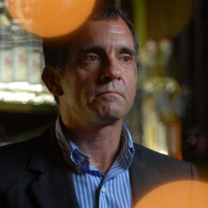 Fabio Ferrari in un'immagine del film Polvere