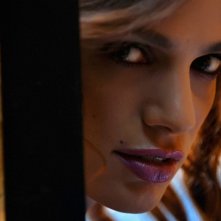 Gaia Bermani Amaral sul set del film Polvere