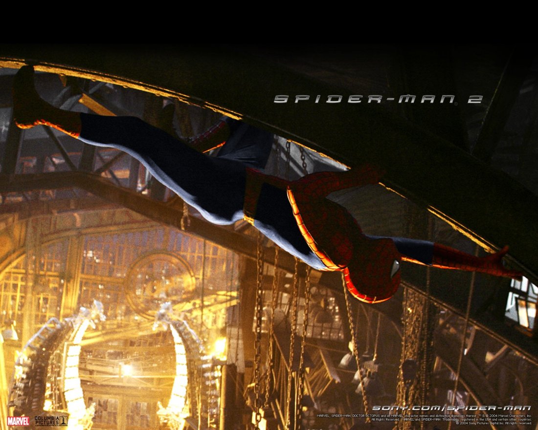 Un Wallpaper Di Spiderman Nel Film Spider Man 2 116696
