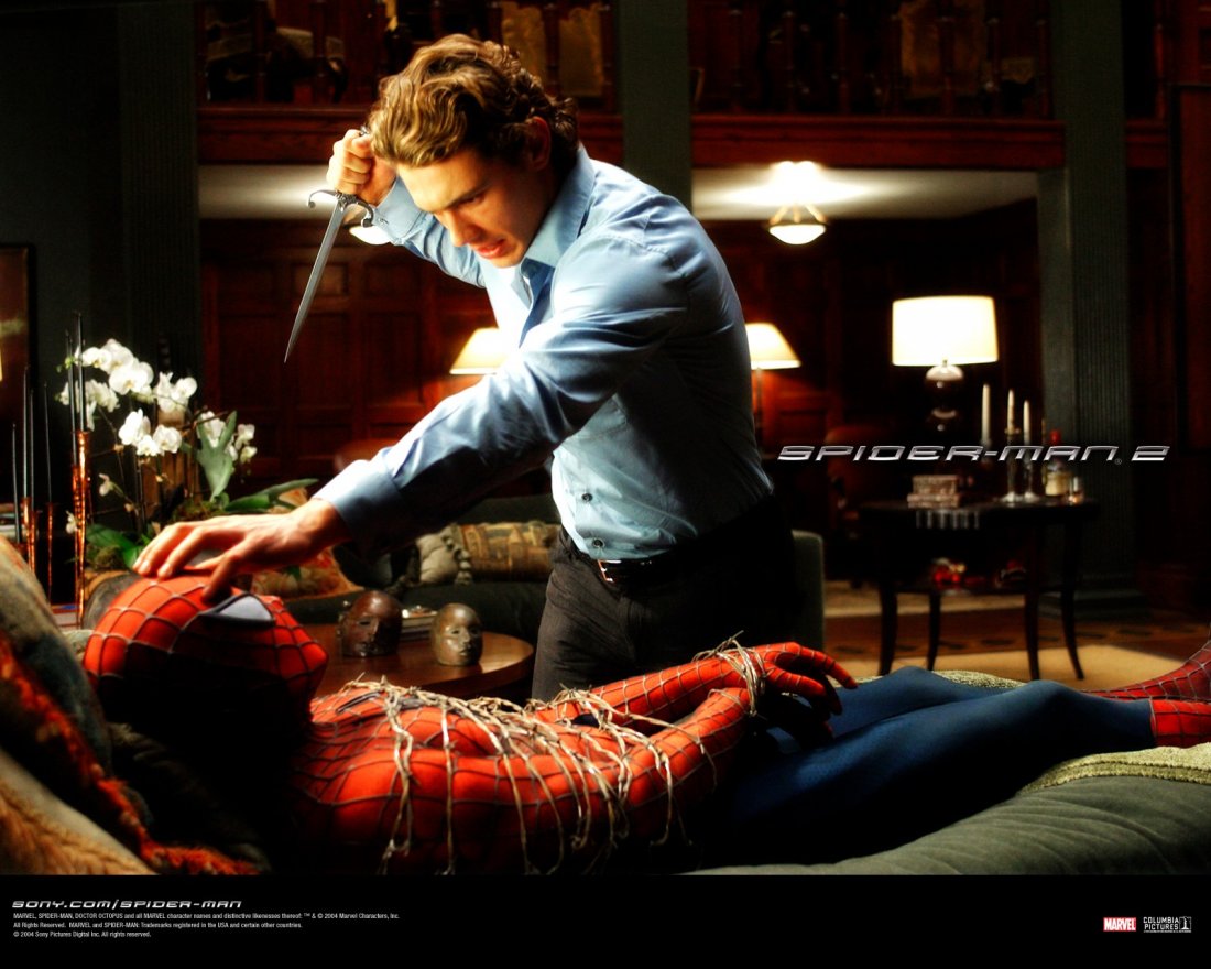 Un Wallpaper Di Una Scena Del Film Spider Man 2 116701
