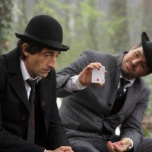 Adrien Brody e Mark Ruffalo in un'immagine del film The Brothers Bloom