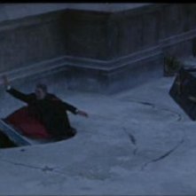 Christopher Lee in una scena di Dracula principe delle tenebre